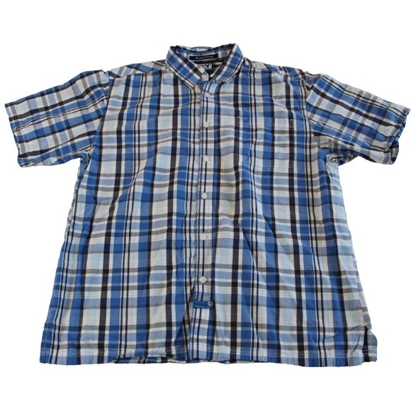 Southpole Other - Southpole Men’s Plaid Short Sleeve Button Down Shirt XL Casual Streetwear